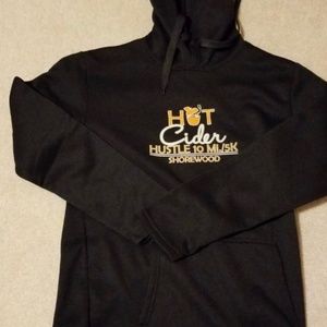 5/$10 Small Black Lightweight Athletic Hoodie Sweatshirt